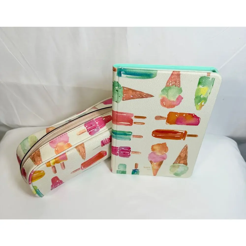 Kate Spade Ice Cream Popsicle Flavor of the Month Makeup Bag & IPad Mini Case